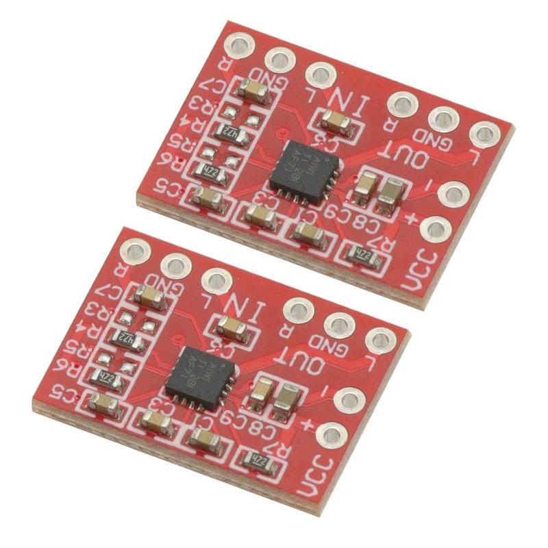 GODIYMODULES 2PCS DC2.3-5.5V TPA6132 Preamplifier Board Differential to Single Input Headphone Amplifier Module Differential Amplifier Board Module - Image 5